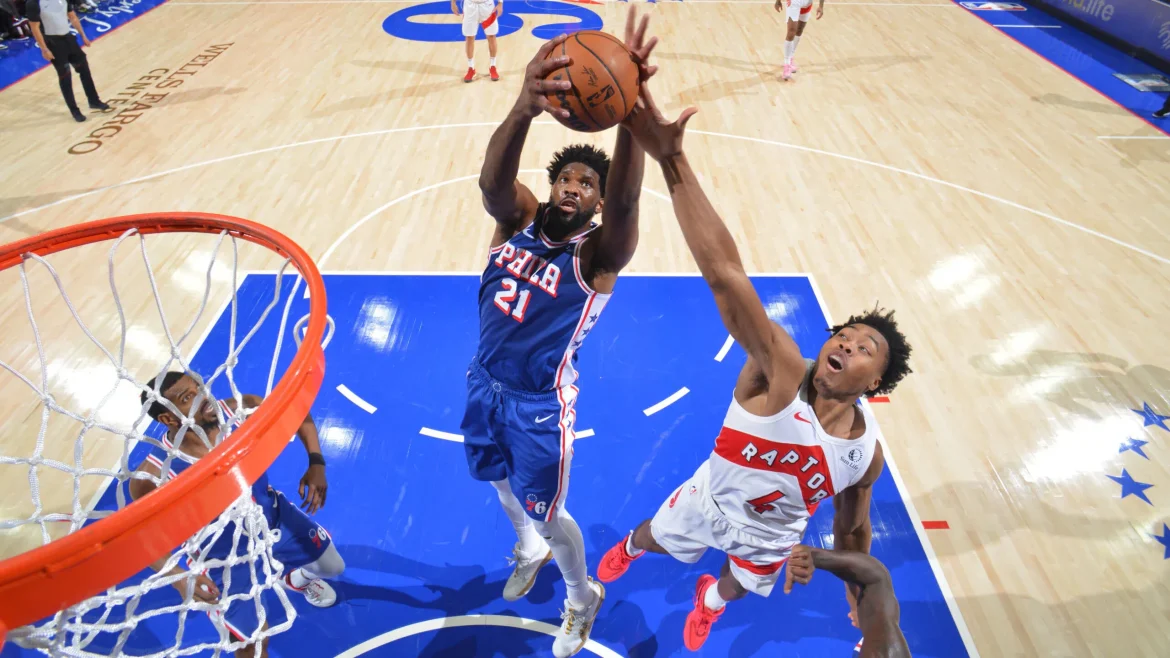 76ers vs toronto raptors match player stats