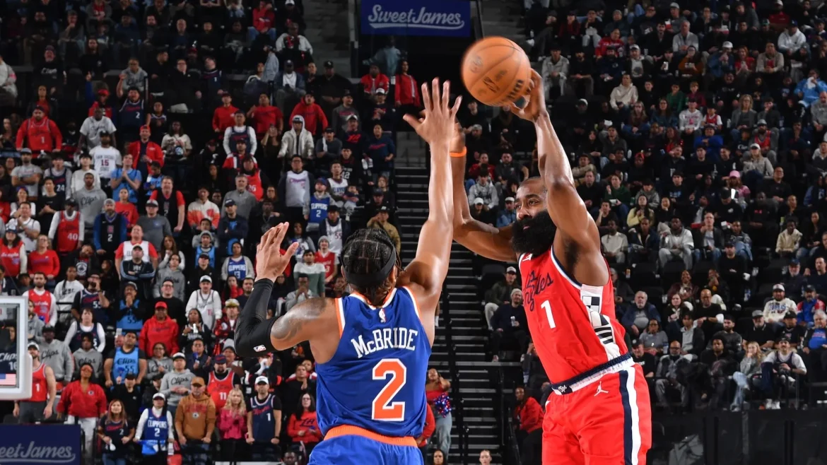 knicks vs la clippers match player stats